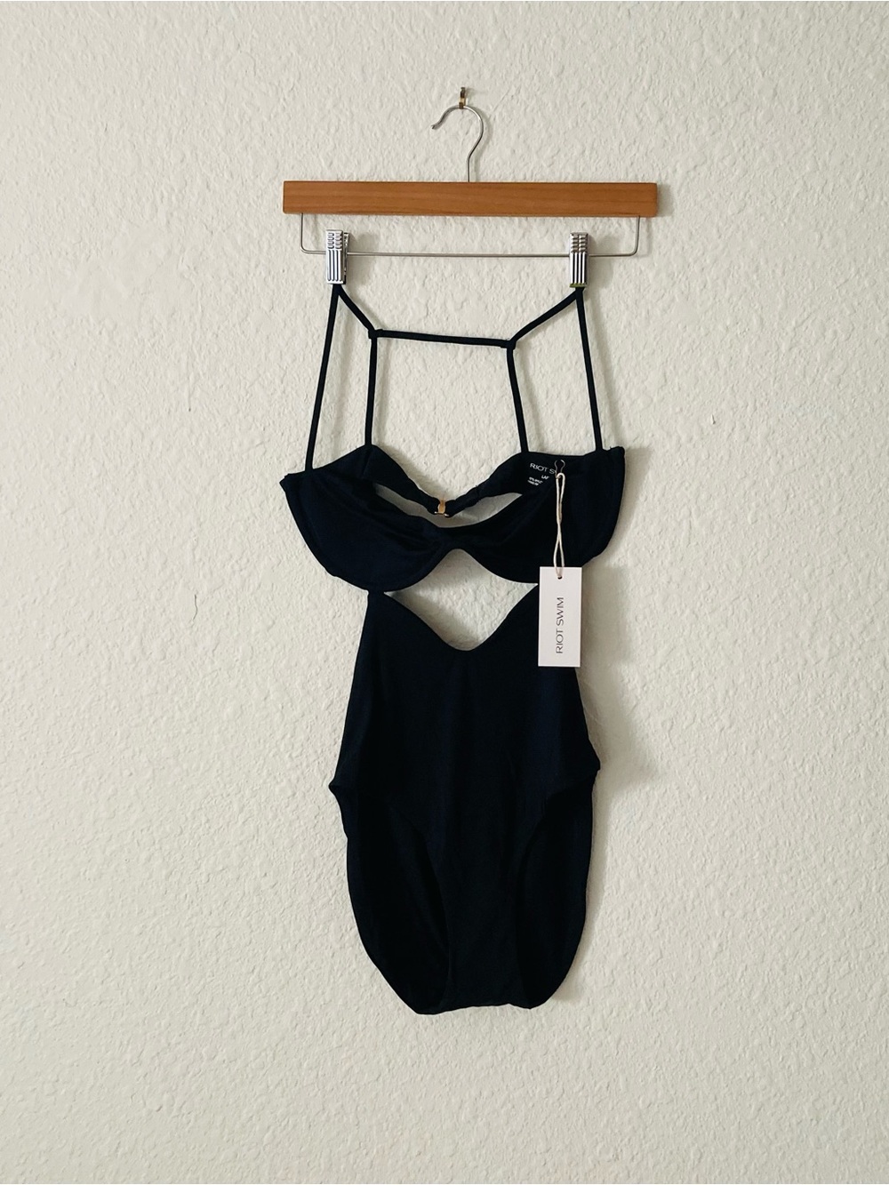 NWT Riot Swim Malia One Piece Full Coverage Swimsuit